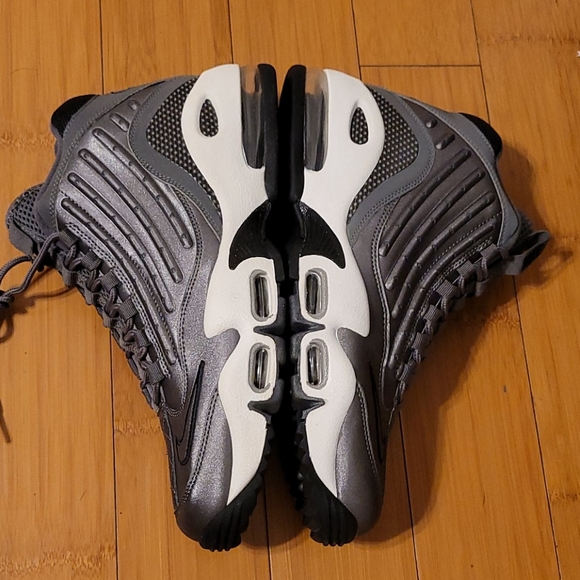 Air Griffey Max 2 Metallic Dark Gray White Size 10 - Picture 4 of 9